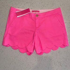 Lilly Pulitzer Buttercup Stretch Shorts Size 6